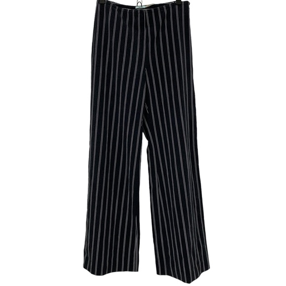 Kimchi Blue Women's Striped Wide Leg Pants - Size 6 - Picture 6 of 6
